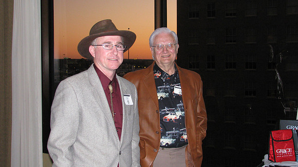 Doug Holub '77 and Terry Holsinger '63